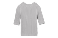FITTED RIBBED SWEATER