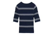FITTED STRIPES SWEATER