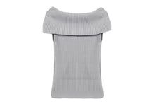 OFF-SHOULDER RIBBED TOP