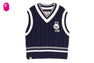 BABY DOPPY CABLE KNIT VEST