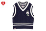 BABY DOPPY CABLE KNIT VEST