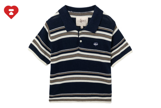 REGULAR POLO STRIPES SWEATER