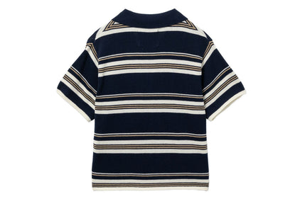REGULAR POLO STRIPES SWEATER