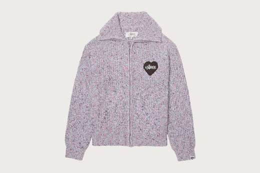 APEE HEAVY GAUGE KNIT CARDIGAN