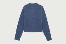 EMBROIDERY HEART BADGE KNIT CARDIGAN