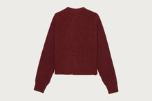 EMBROIDERY HEART BADGE KNIT CARDIGAN