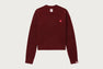EMBROIDERY HEART BADGE JUMPER