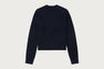 EMBROIDERY HEART BADGE JUMPER