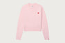 EMBROIDERY HEART BADGE JUMPER