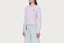 EMBROIDERY HEART BADGE JUMPER