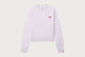EMBROIDERY HEART BADGE JUMPER