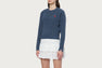 EMBROIDERY HEART BADGE JUMPER