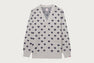 SMALL HEART ALL OVER CARDIGAN