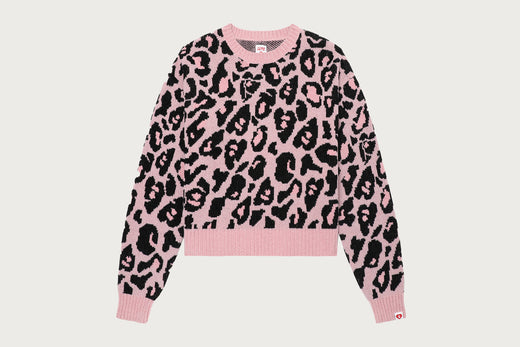LEOPARD CHENILLE JUMPER