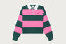 STRIPE KNIT POLO