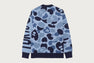 COLLEGE FLAG KNIT SWEATER