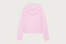 CABLE KNIT ZIP UP HOODIE