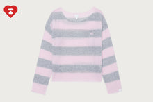 STRIPE OFF SHOULDER JUMPER