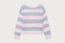 STRIPE OFF SHOULDER JUMPER