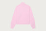 APEE HEART HALF ZIP KNIT SWEATER