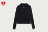 HIGH NECK RIB SWEATER