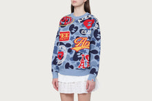 APEE CAMO RIDER KNIT SWEATER