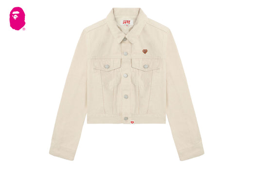 EMBOSSED DENIM JACKET #1