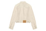 EMBOSSED DENIM JACKET #1