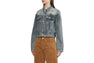 EMBOSSED DENIM JACKET #2