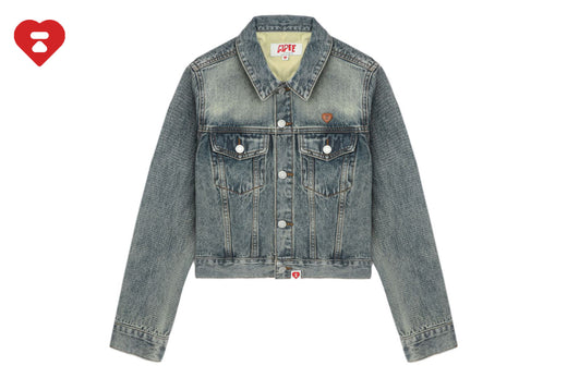EMBOSSED DENIM JACKET #2