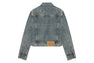 EMBOSSED DENIM JACKET #2