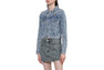 CAMO PRINTED DENIM JACKET