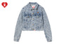 CAMO PRINTED DENIM JACKET
