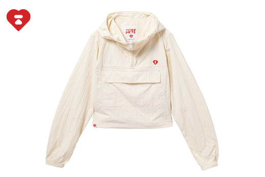 SILICON BADGE NYLON ANORAK