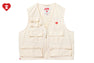SILICON BADGE MULTI-POCKETS VEST