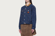 LINE CAMO DENIM JACKET