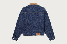 LINE CAMO DENIM JACKET