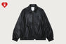 HEART RIVET FAUX LEATHER JACKET