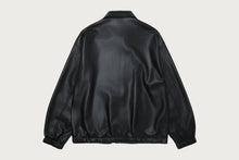 HEART RIVET FAUX LEATHER JACKET