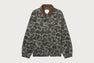 TONAL CAMO HEART RIVET WASHED JACKET