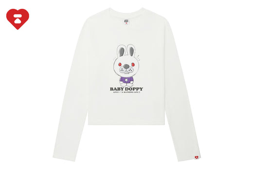 BABY DOPPY PRINTED LONG SLEEVE T-SHIRT