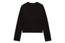 HEART BADGE PIGMENT DYE LONG SLEEVE T-SHIRT
