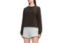 HEART BADGE PIGMENT DYE LONG SLEEVE T-SHIRT