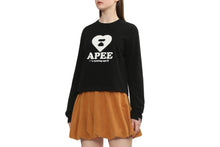 HEART PRINTED LONG SLEEVE T-SHIRT