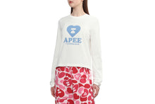 HEART PRINTED LONG SLEEVE T-SHIRT