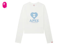 HEART PRINTED LONG SLEEVE T-SHIRT