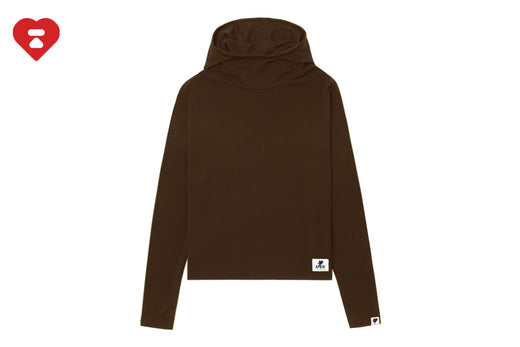 LONG SLEEVE HOODED T-SHIRT