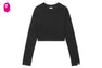 CROPLONG SLEEVE T-SHIRT