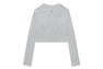 CROPLONG SLEEVE T-SHIRT
