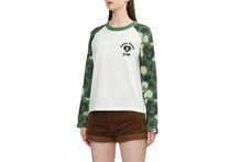 CAMO RAGLAN LONG SLEEVE T-SHIRT